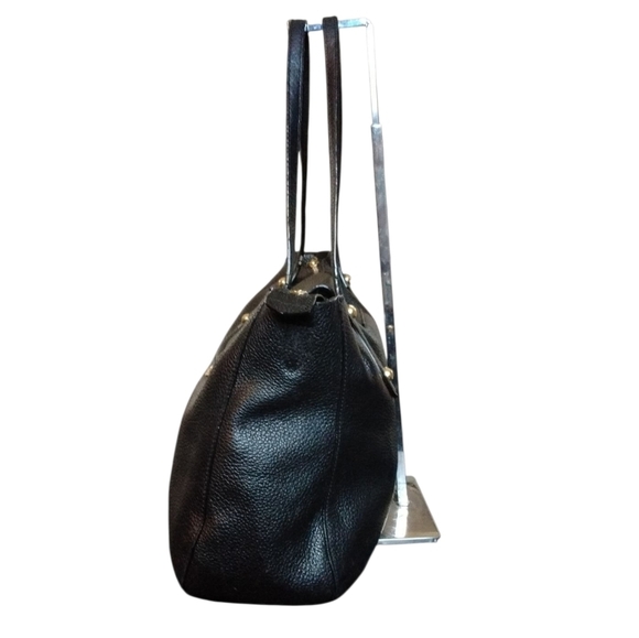 Annabell Ingall Black Leather Shoulder Bag Tote Purse main image 6